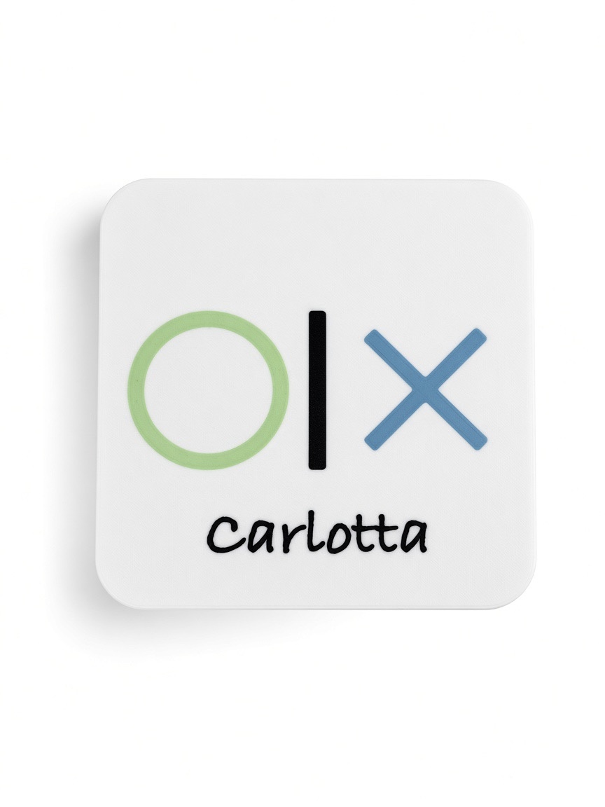 Inlaid logo